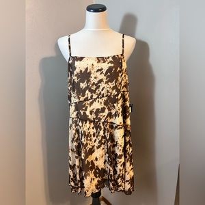 Arizona Jean Company Animal Print Dress Size XXL NWT